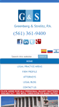 Mobile Screenshot of greenberg-law.com